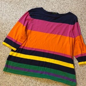 Lauren by Ralph Lauren Striped Sweater